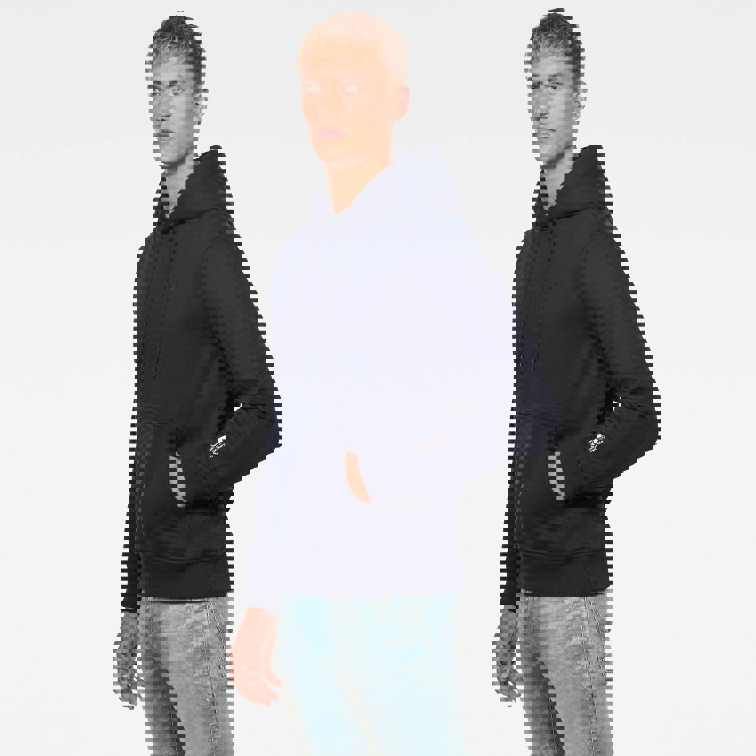 G-STAR TECH SLEEVE HOODIE SW L/S Mens Apparel