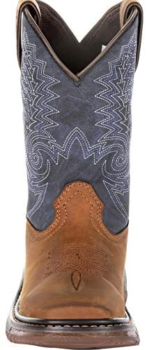Rocky Boys Ride FLX Western Boot Square Toe Brown 4 D