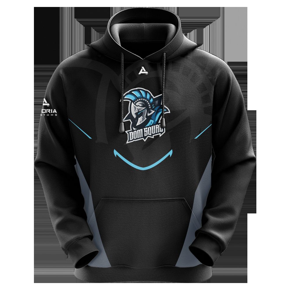 DomSquad Sublimated Hoodie - Custom Fitted Polyester Hoodie