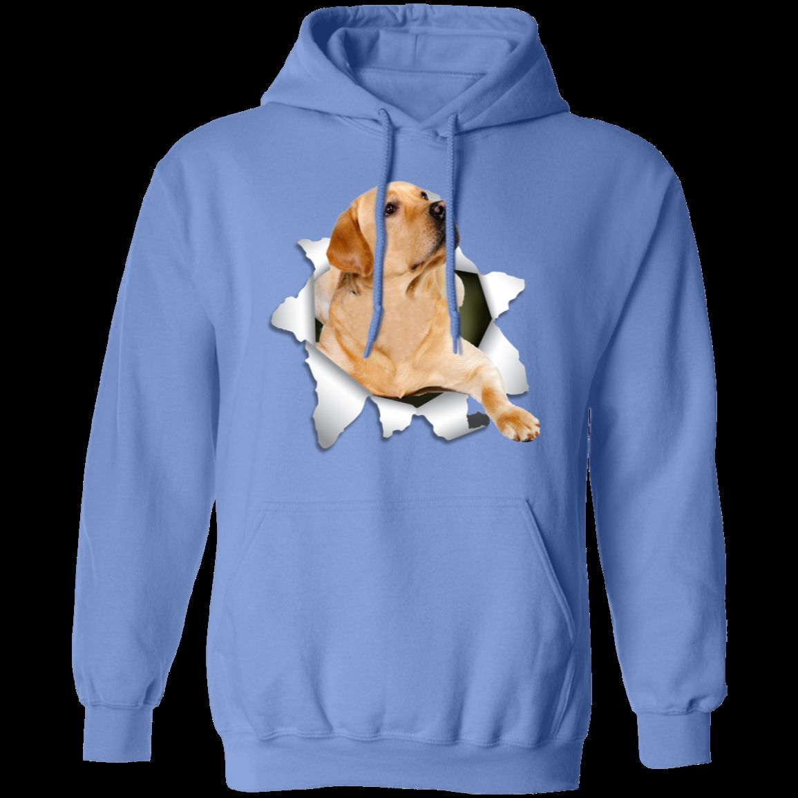 LABRADOR RETRIEVER 3D LADIES Pullover Hoodie - 8 oz