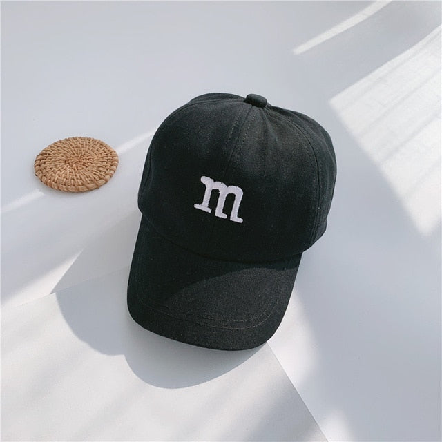 Children's Baseball Cap - Sun Protection, Windproof, Letter Decoration, Unisex