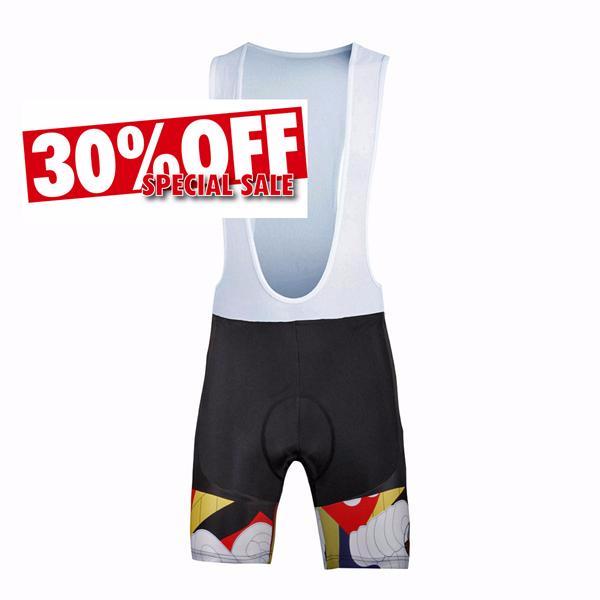 Men’s 3D Padded Cycling Bib Shorts - Breathable & Quick-Drying Sports Gear