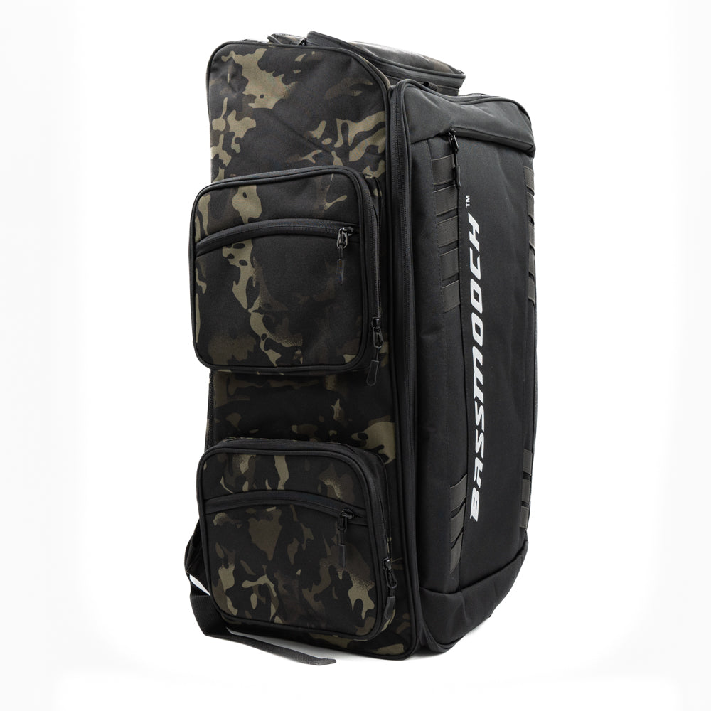 Camo GetEm Gear Travel Tackle Bag - Premium Waterproof Fishing & Travel Duffle