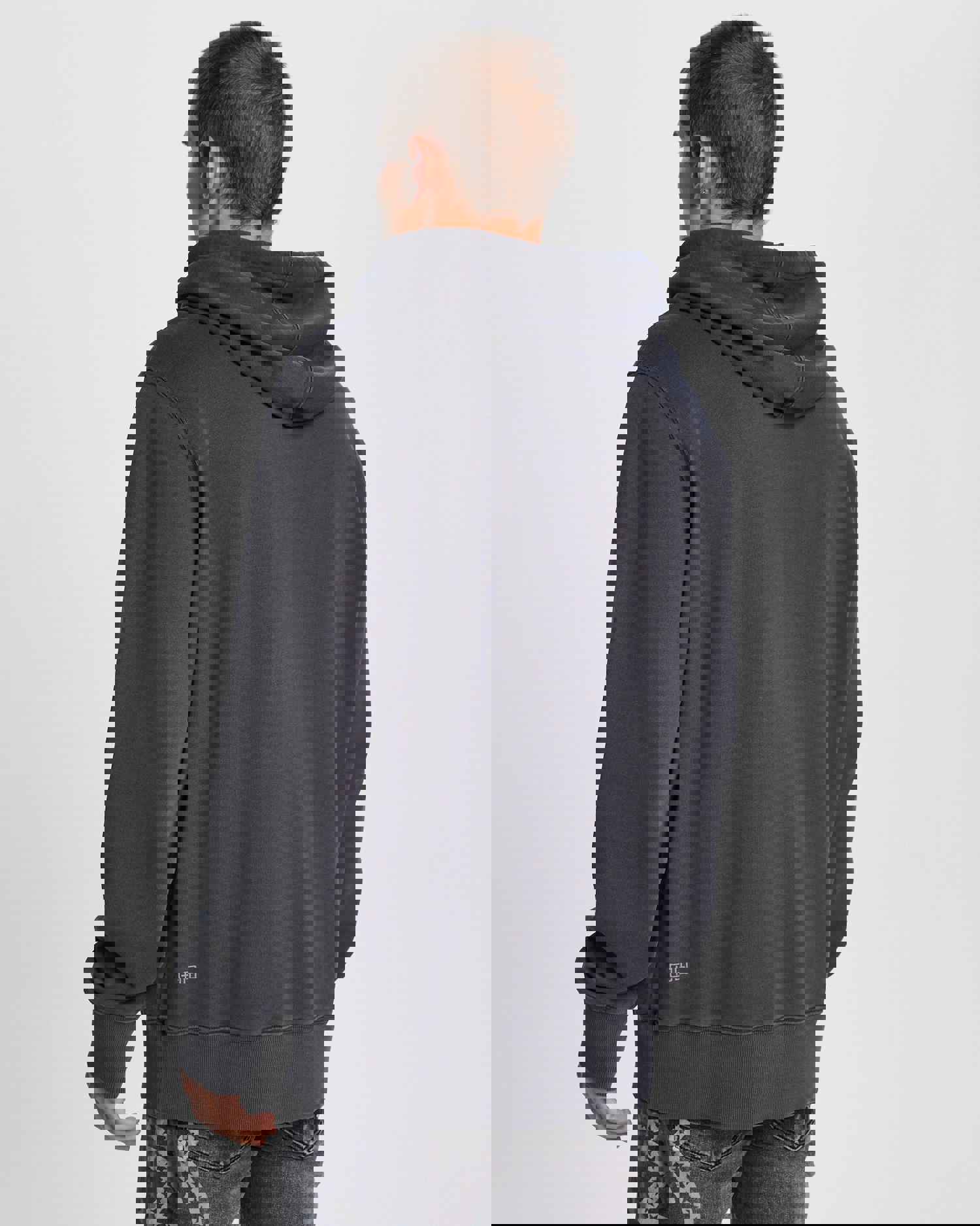 KSUBI DOLLAR STAR KASH HOODIE FADED BLACK - MEN'S APPAREL