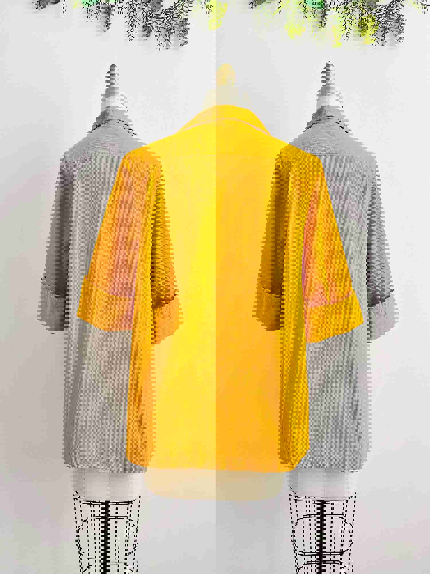 Vintage 1940s Mustard Yellow Corduroy Jacket