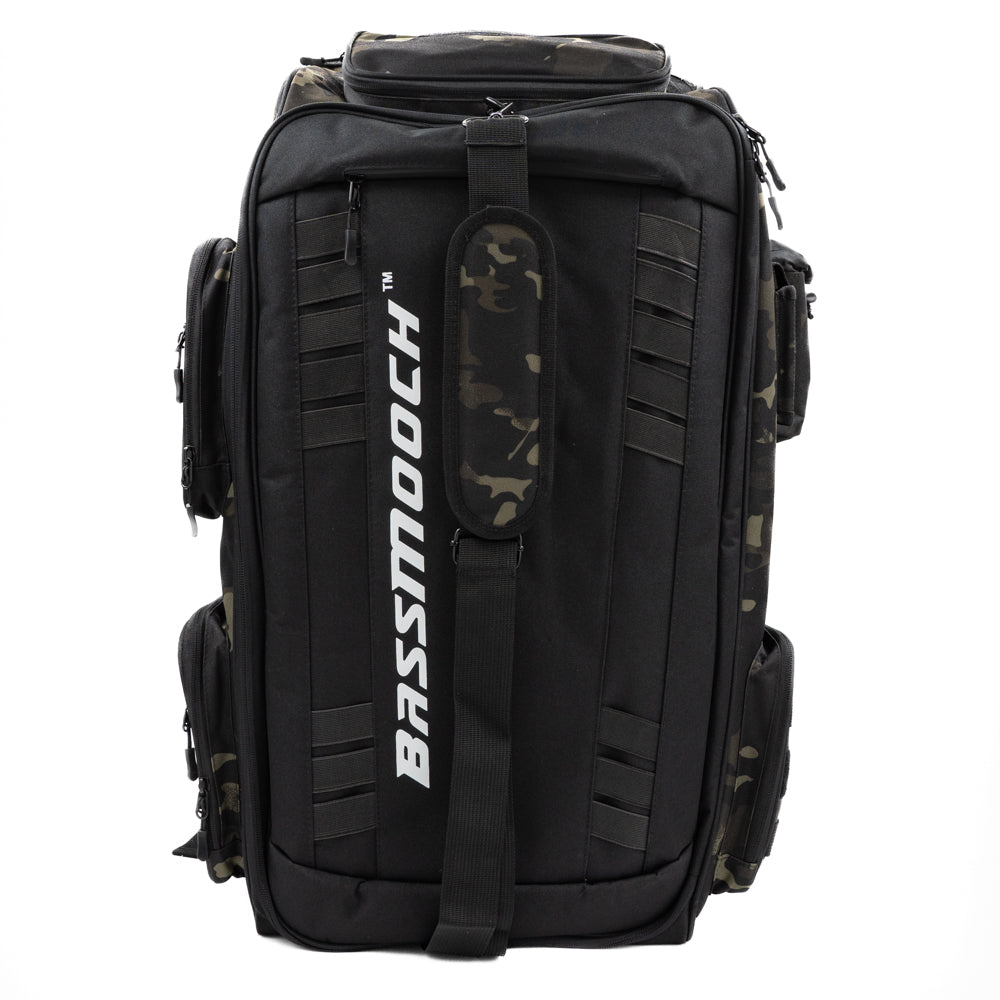 Camo GetEm Gear Travel Tackle Bag - Premium Waterproof Fishing & Travel Duffle