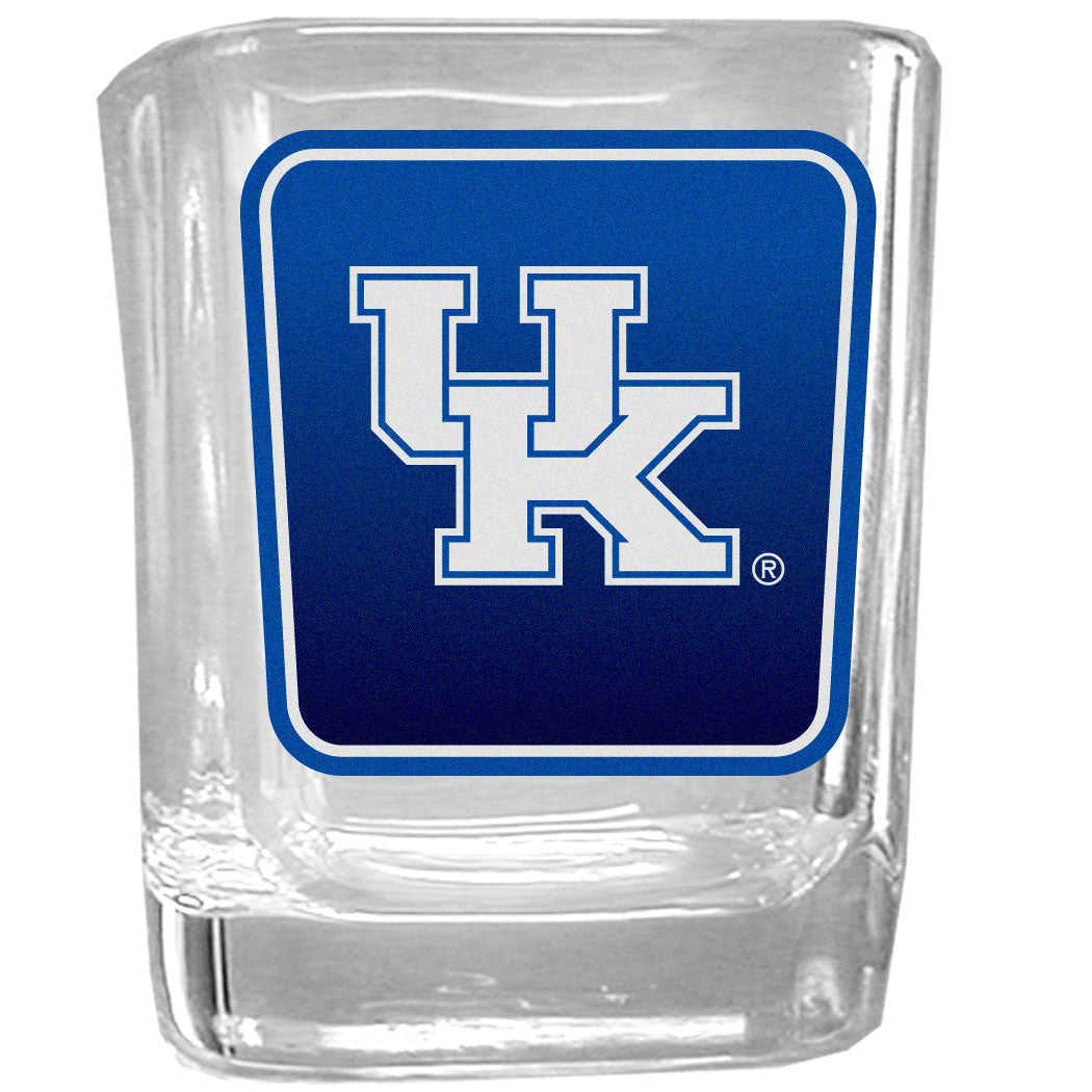 Kentucky Wildcats Square Glass Shot Glass - Officially Licensed College Product
