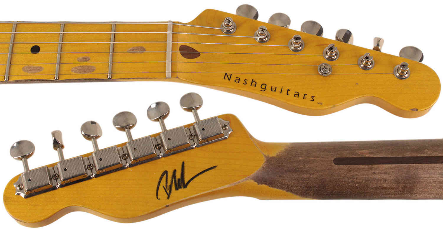 Nash E-57 Guitar, Mary Kaye White, Light Aging