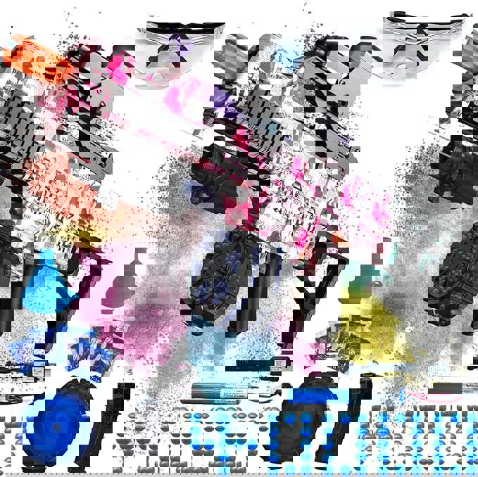 JIFTOK Electric Gel Ball Blaster with 40000+ Gel Balls and Goggles for Outdoor Shooting Games