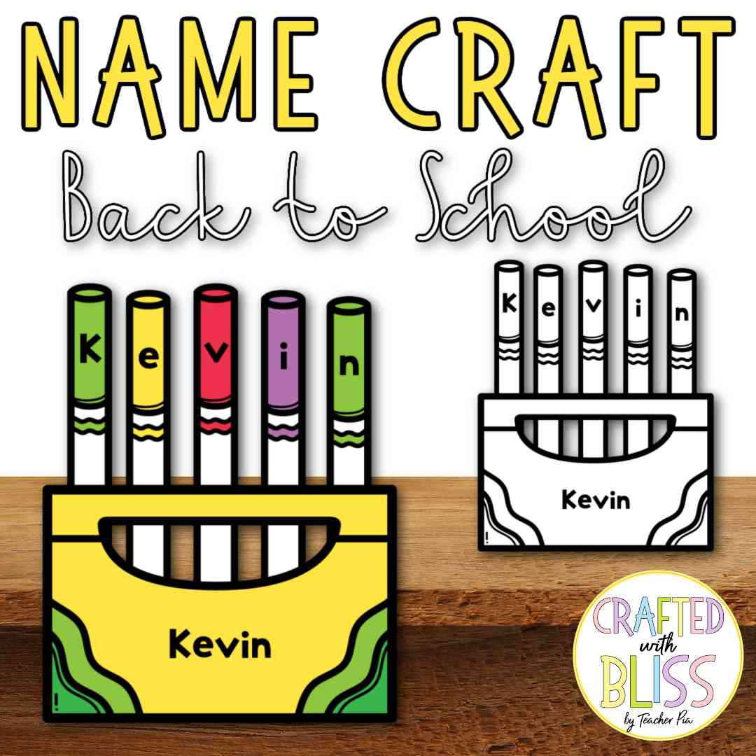 All Year Name Craft For Kids Big Bundle (Preschool, Sped, Kindergarten)