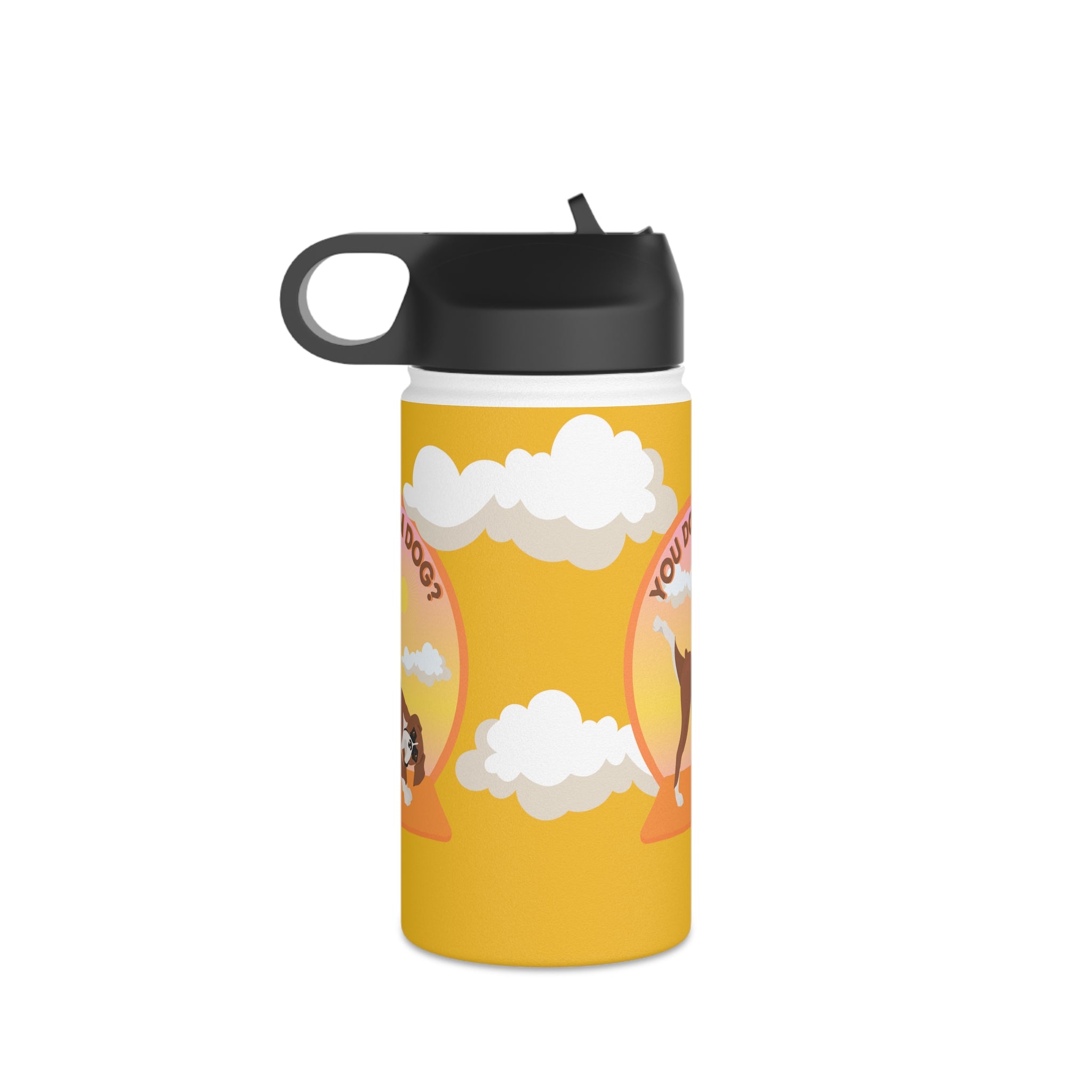 You Down Dog? Boxer in the Clouds 20 oz Insulated Travel Mug