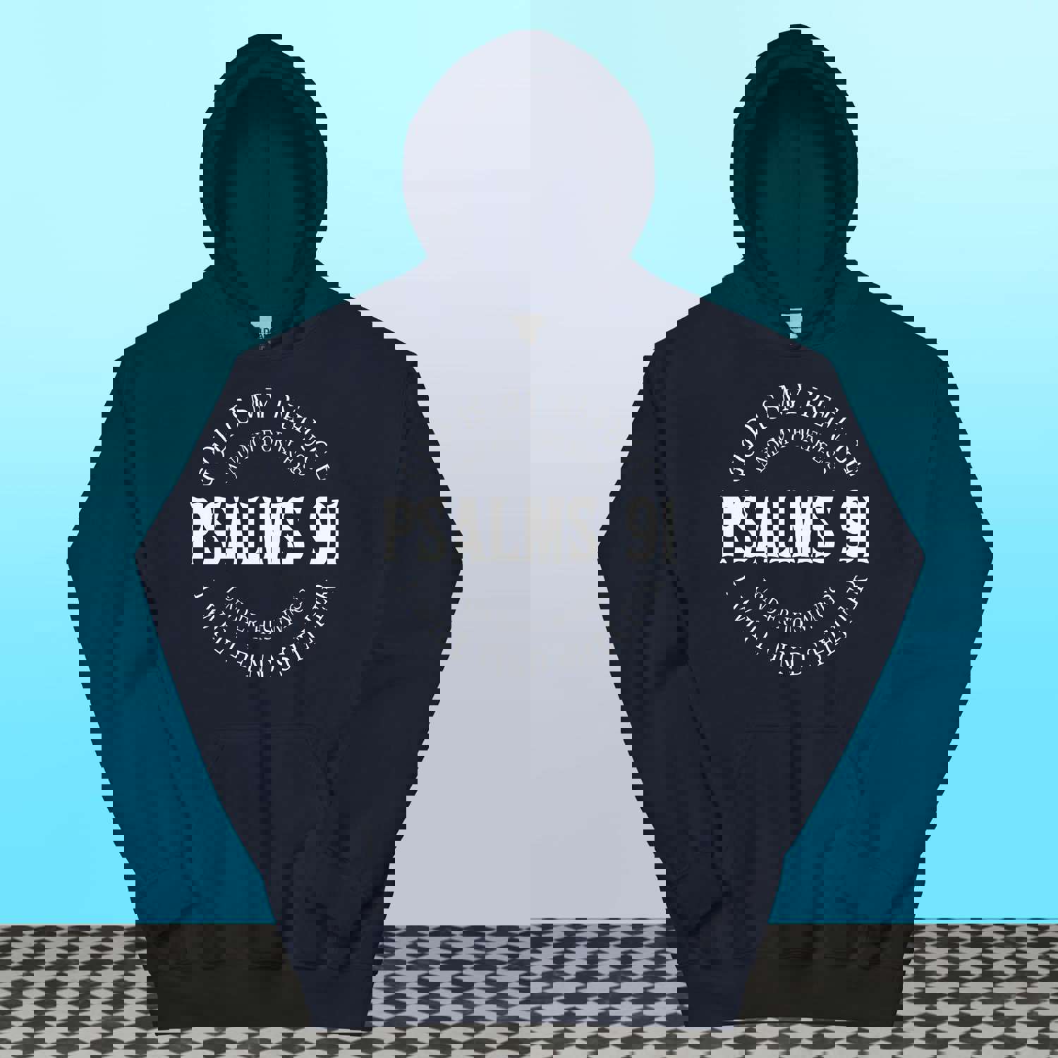 F&H Christian Psalms 91 Hoodie - Soft, Stylish, and Cozy