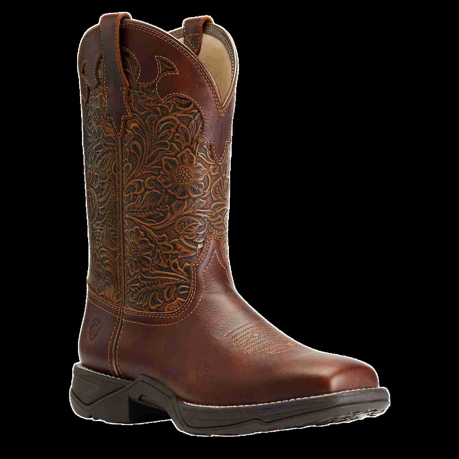 Ariat Ladies Anthem Savanna Rich Clay & Brown Floral Boots