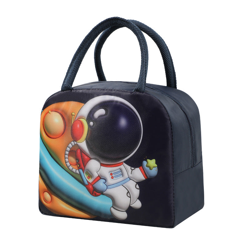 Wholesale Large Capacity 3D Pattern Cartoon Lunch Bag for Kids