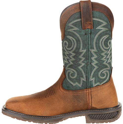 Durango Workhorse Steel Toe Western Work Boot for Men - Size 9(M)