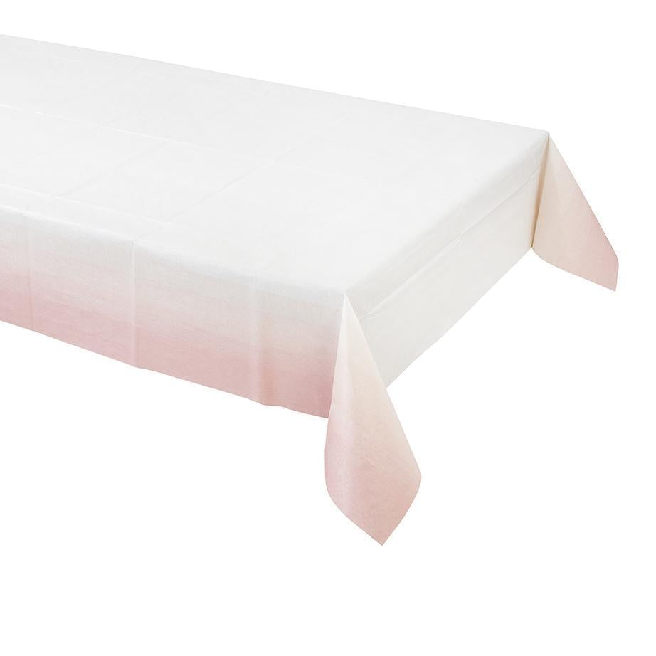Pink Ombre Tropical Table Cover for Summer Parties