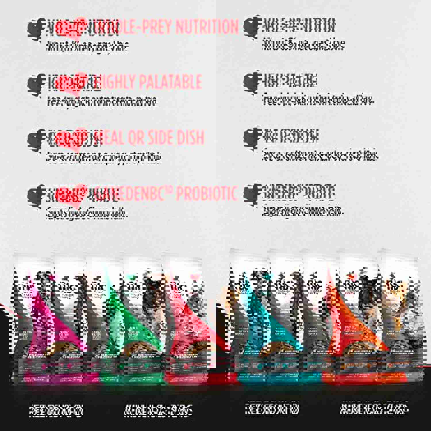 Nulo Freeze Dried Raw Dog Food - Grain Free Lamb Recipe with Probiotics (13 Oz)