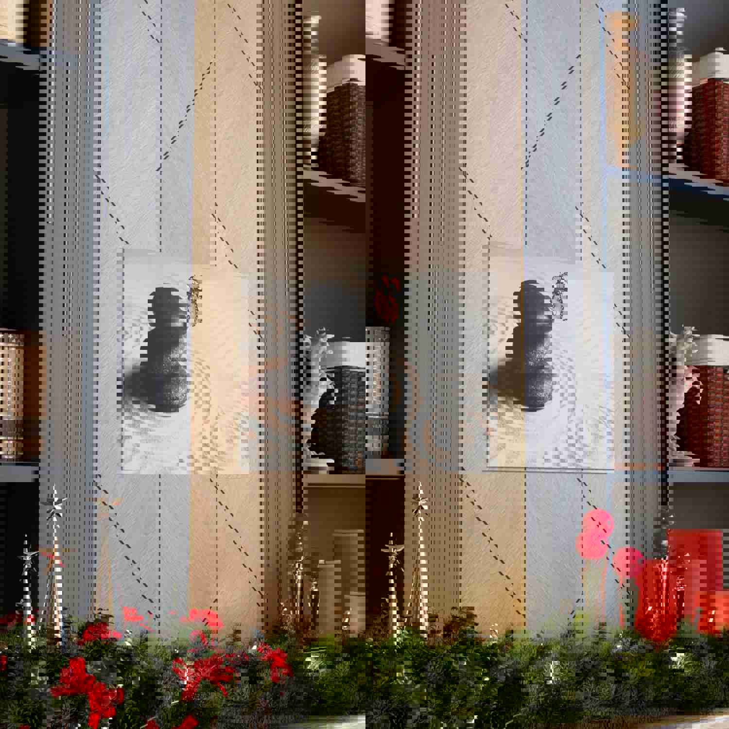 Stones on Sand Forest Floral Nature Photography Canvas Wall Art