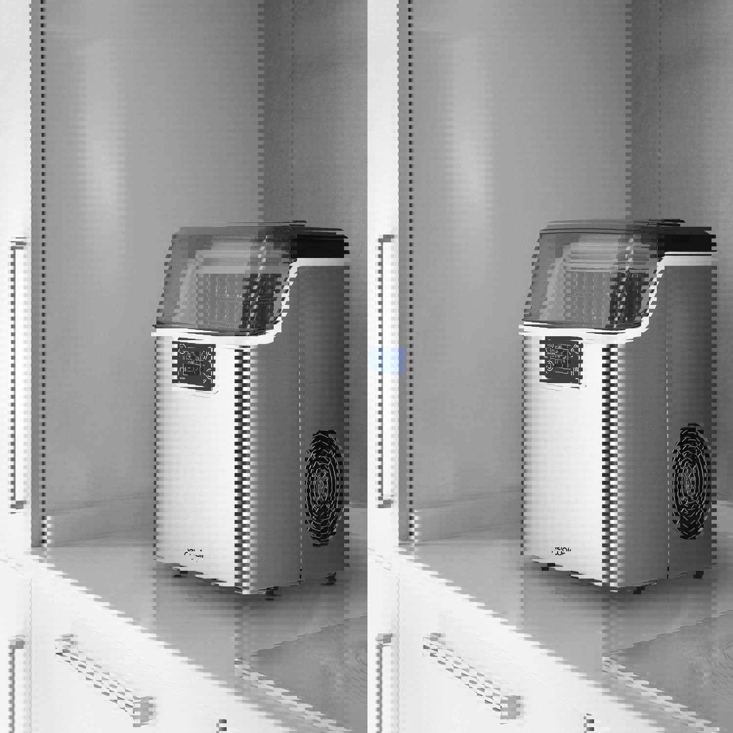 Newair Countertop Clear Ice Maker with FrozenFallTM Technology