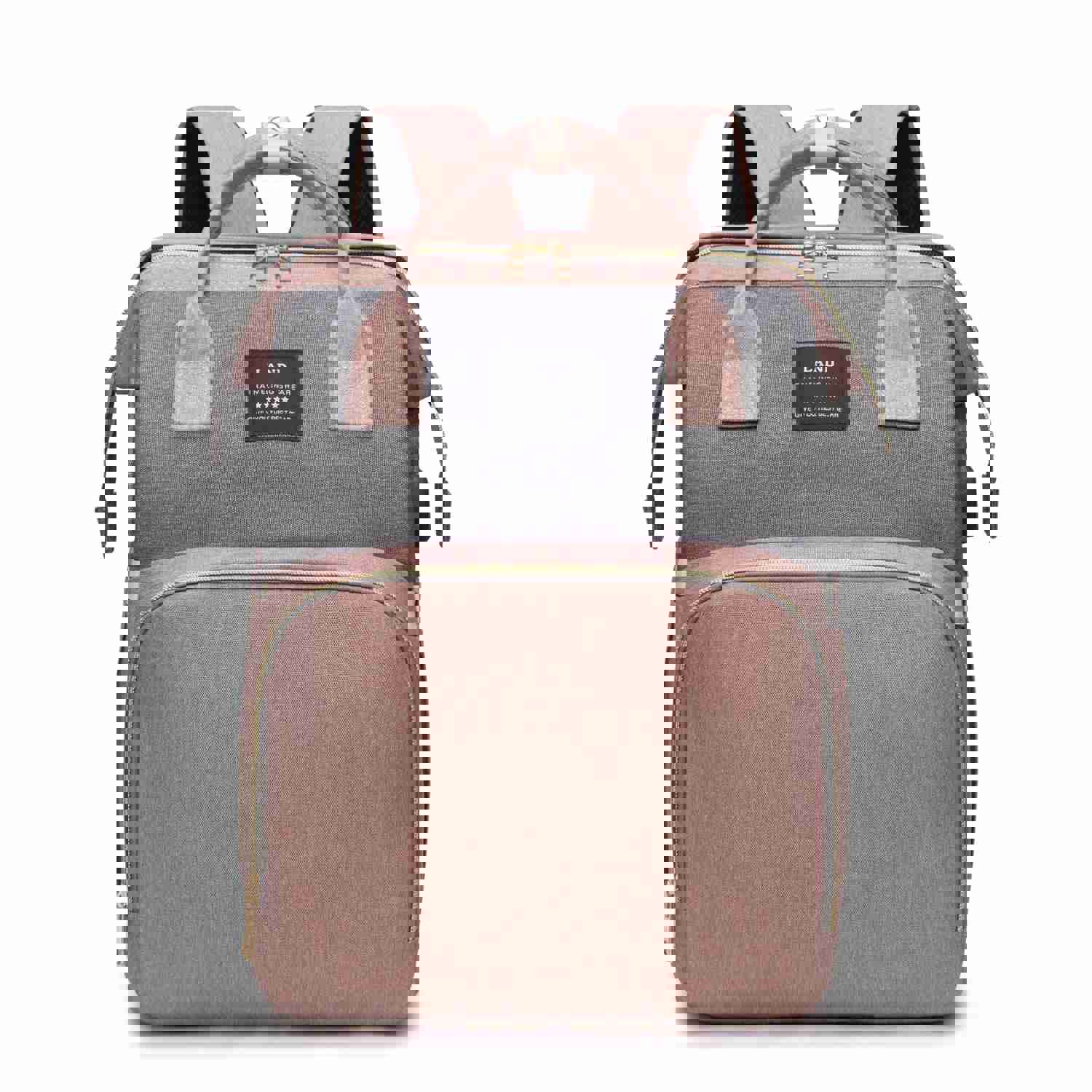 New Mummy Baby Crib Backpack Large Capacity Insulated Milk Bag for Women