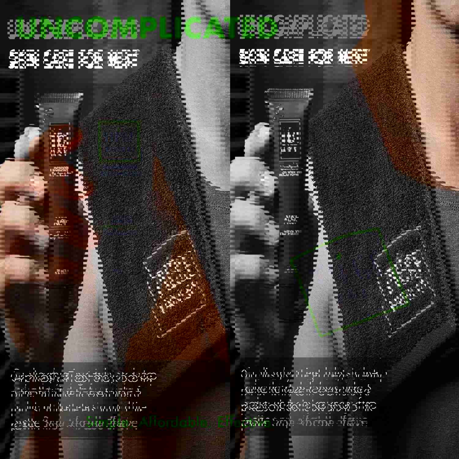 Tiege Hanley Men's Skin Care Set - Level 5 (Complete Routine for Hydration & Anti-Aging)