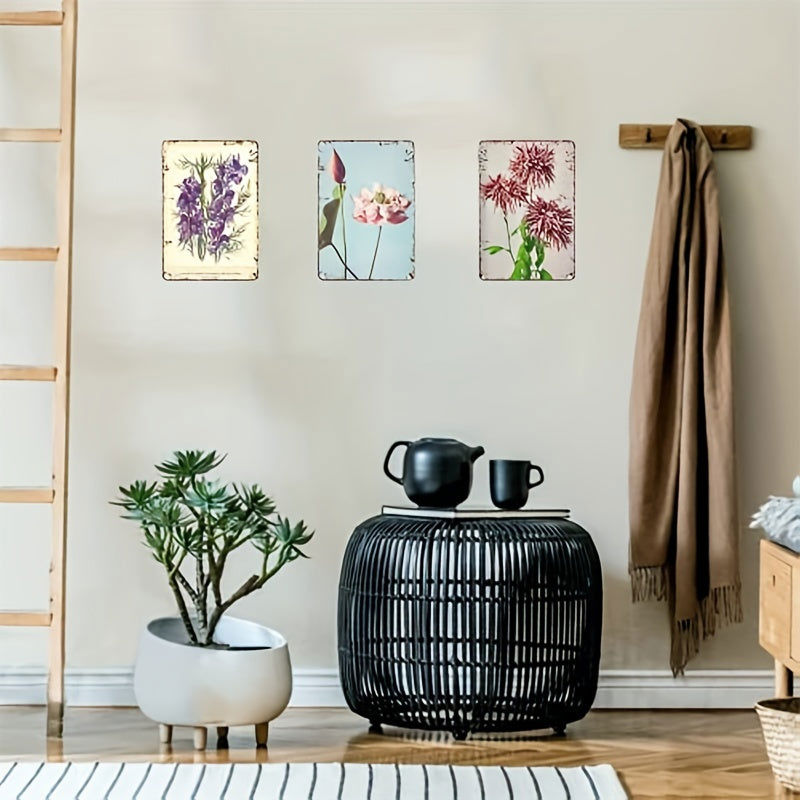 1pc Retro Thick Metal Tin Sign - Hands Massage Therapist Poster Wall Decoration for Home, Cafe, Bar, and More