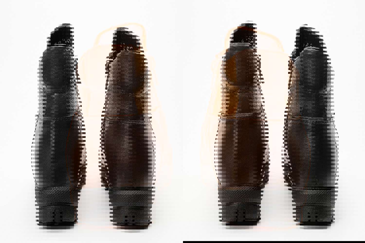 Montreal Classic Brown Leather Casual Zip-Up Ankle Boot for Men