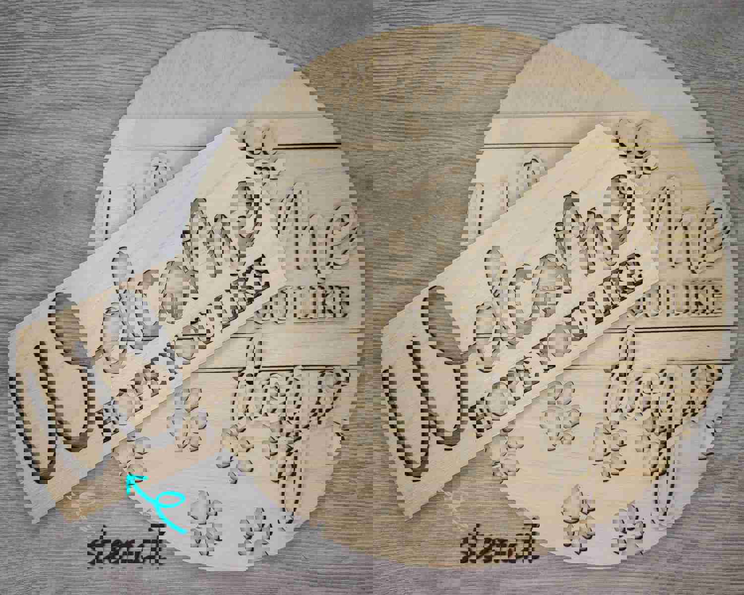 Hope you Like Dog Hair | Dog Welcome Sign | DIY Craft Kit