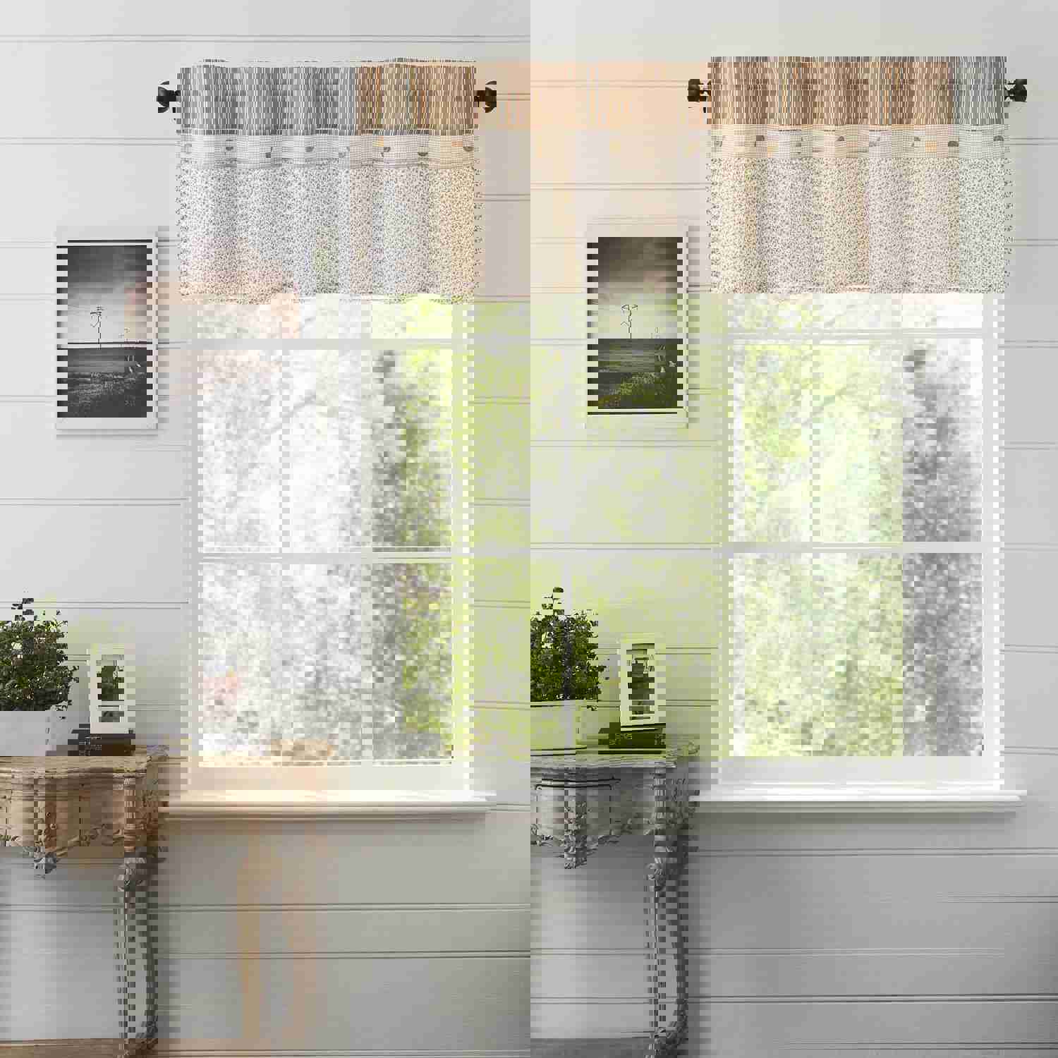 Camilia Ruffled Lined Valance 60