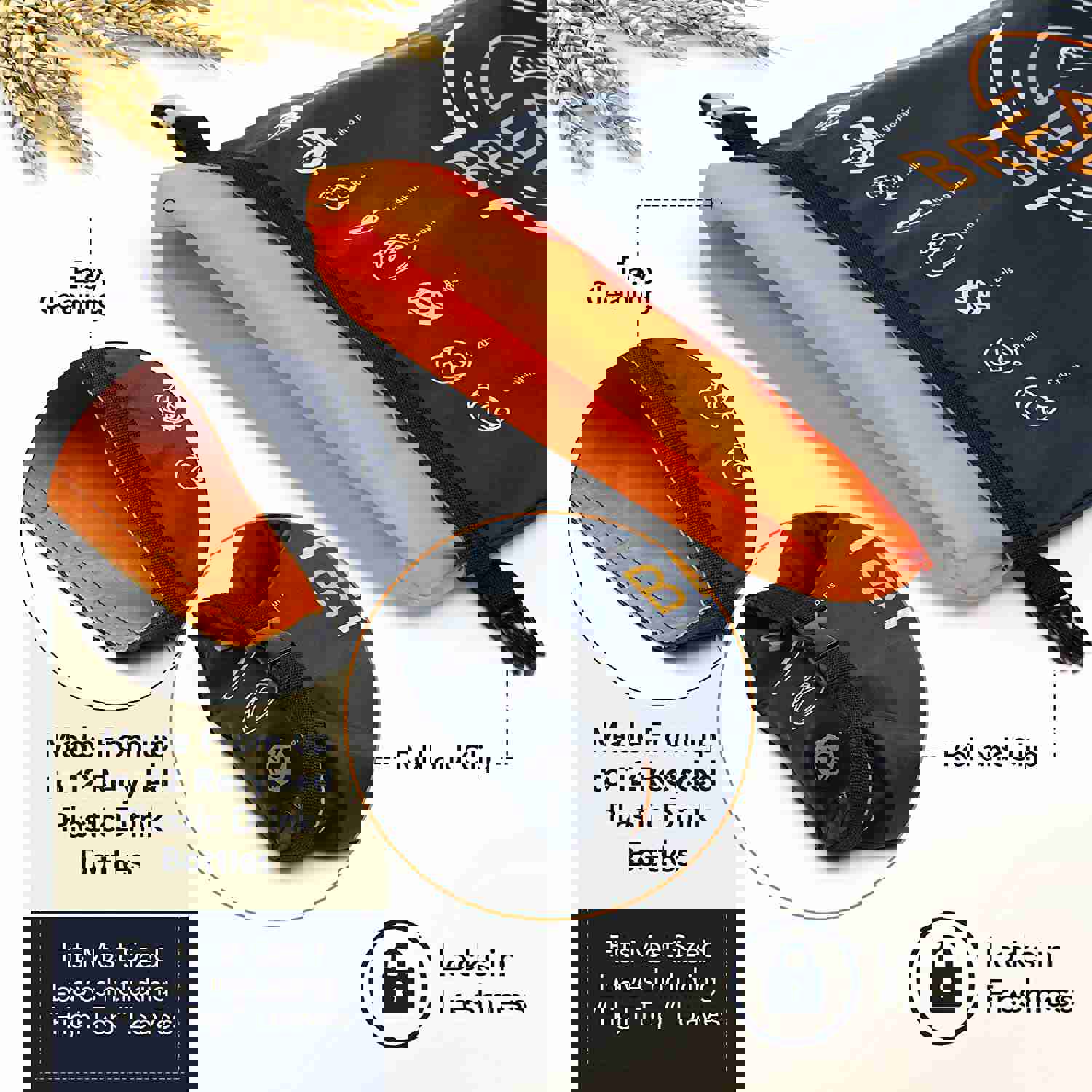 Linen Bread Bag - Reusable Freezer Bag for Homemade Bread