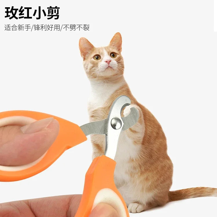 Professional Cat Nail Scissors & Dog Nail Clippers - Pet Grooming Supplies