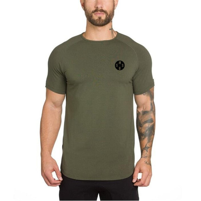 Muscleguys™ Brand Casual Cotton T-Shirt for Men