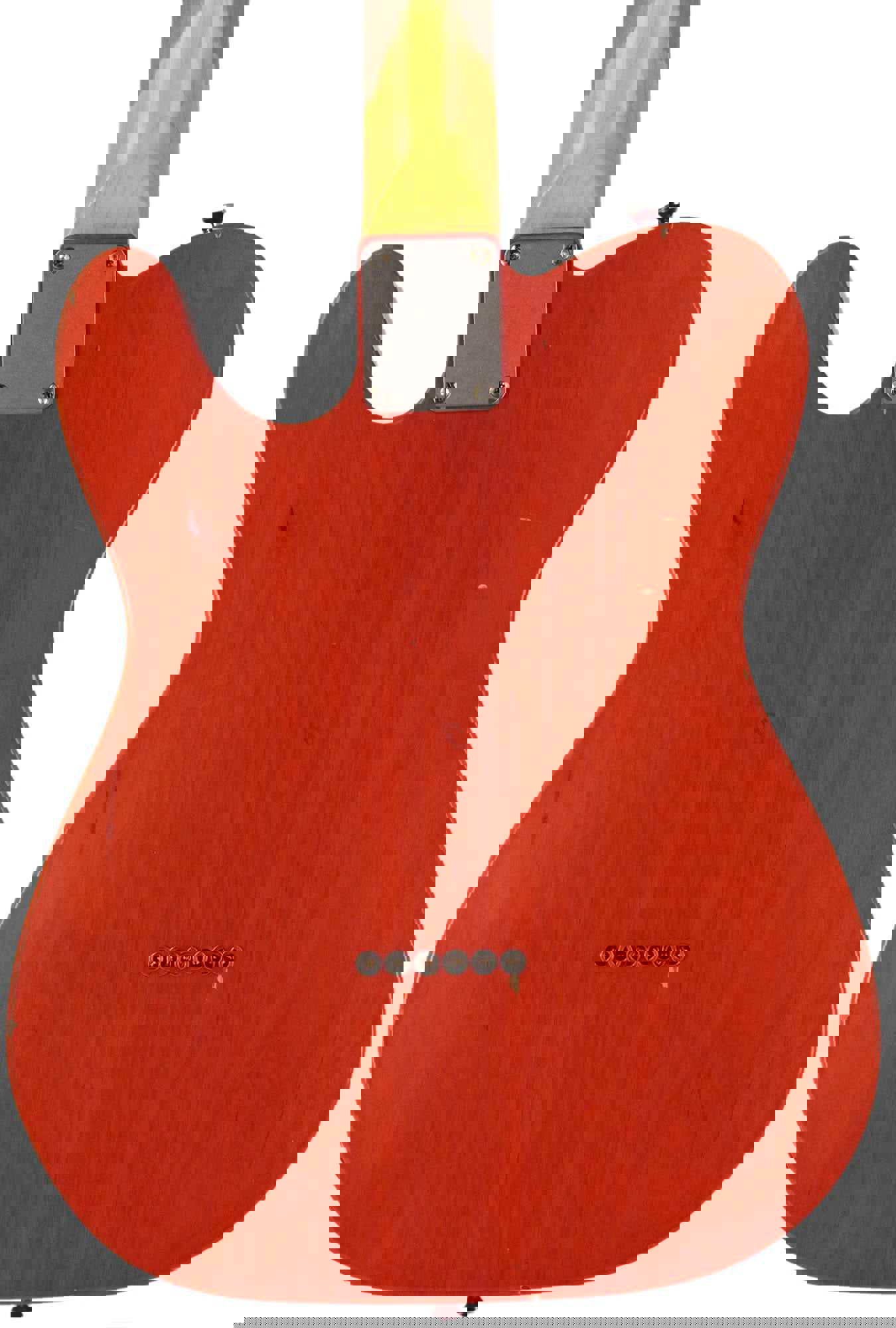 Nash T-63 Guitar with LollarTron Pickups in Gretsch Orange - Light Aging