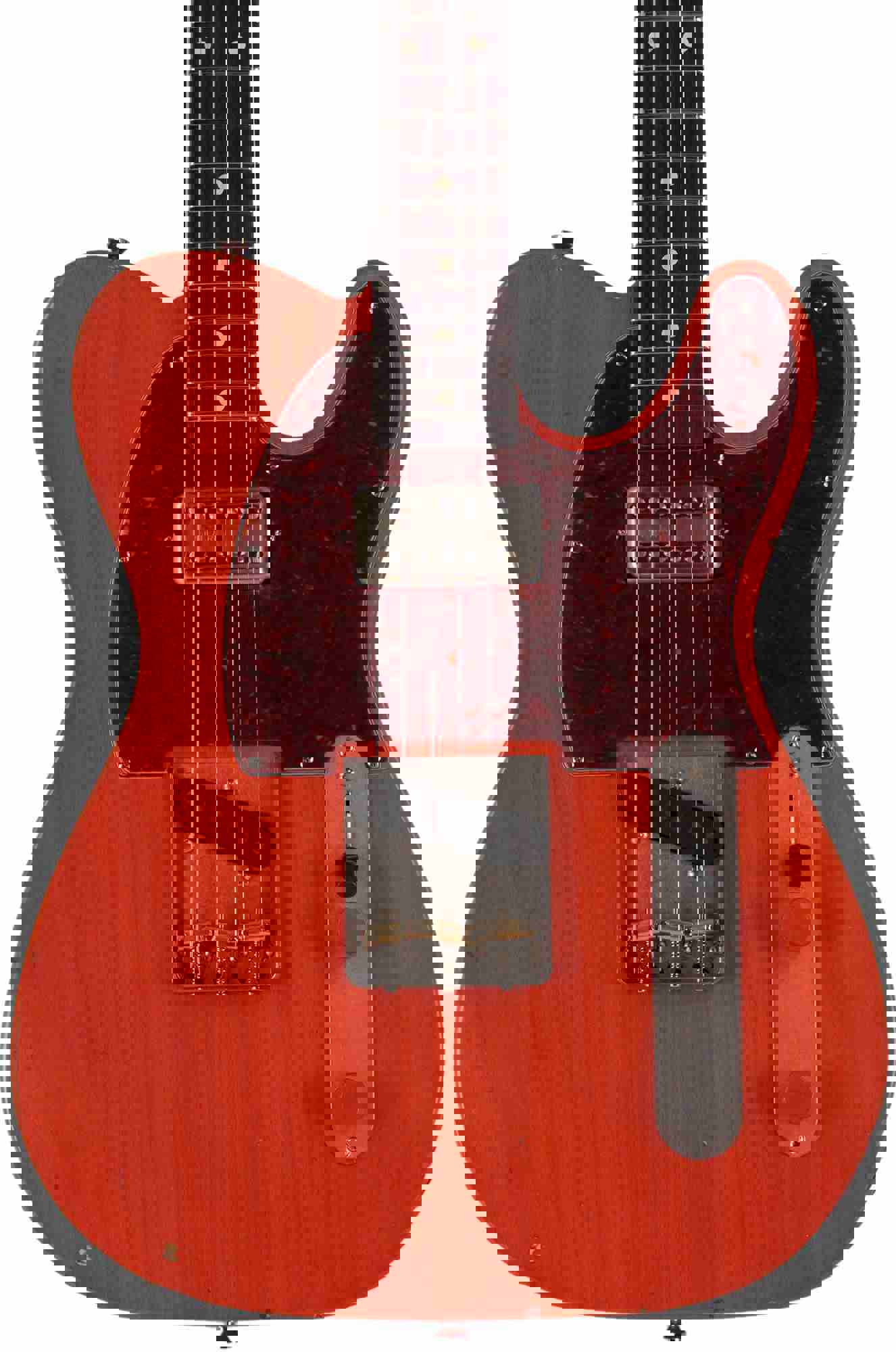 Nash T-63 Guitar with LollarTron Pickups in Gretsch Orange - Light Aging