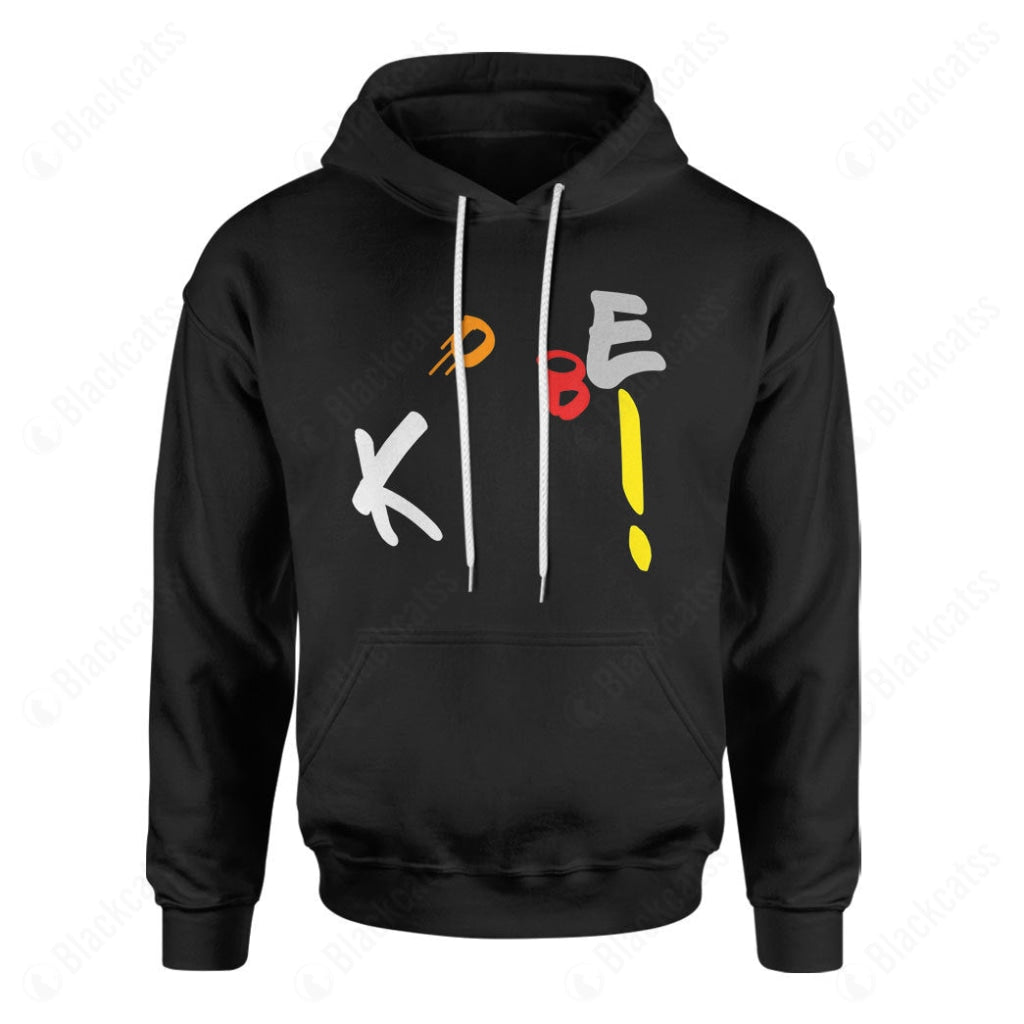 Kobe Letter Basketball Graphic Apparel - Unisex Classic Fit Cotton T-Shirt