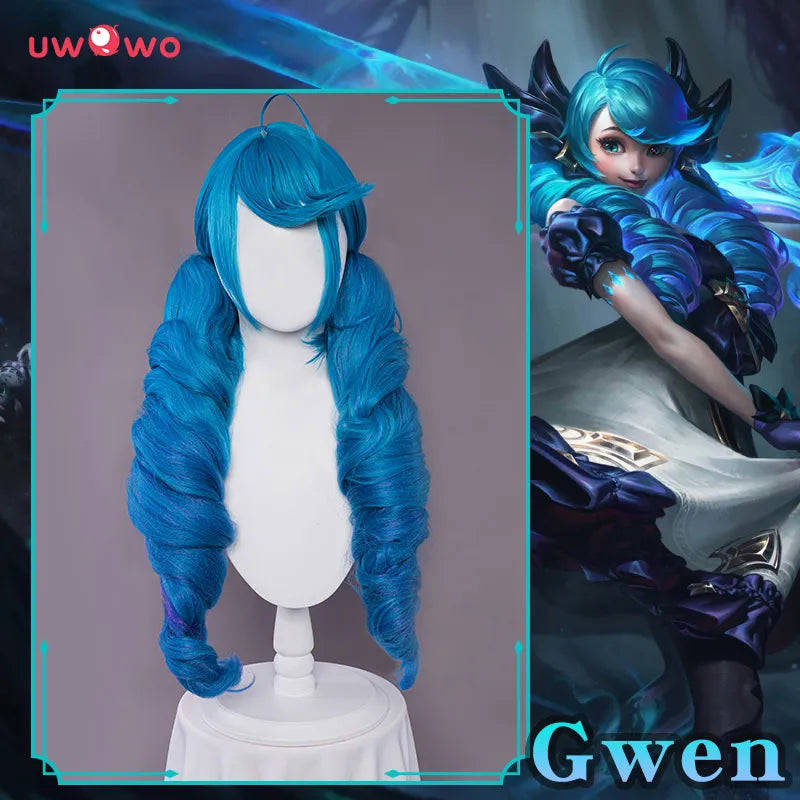 UWOWO Gwen Cosplay Collab Series: Game LOL League of Legends Gwen Cosplay Outfit Halloween Costumes