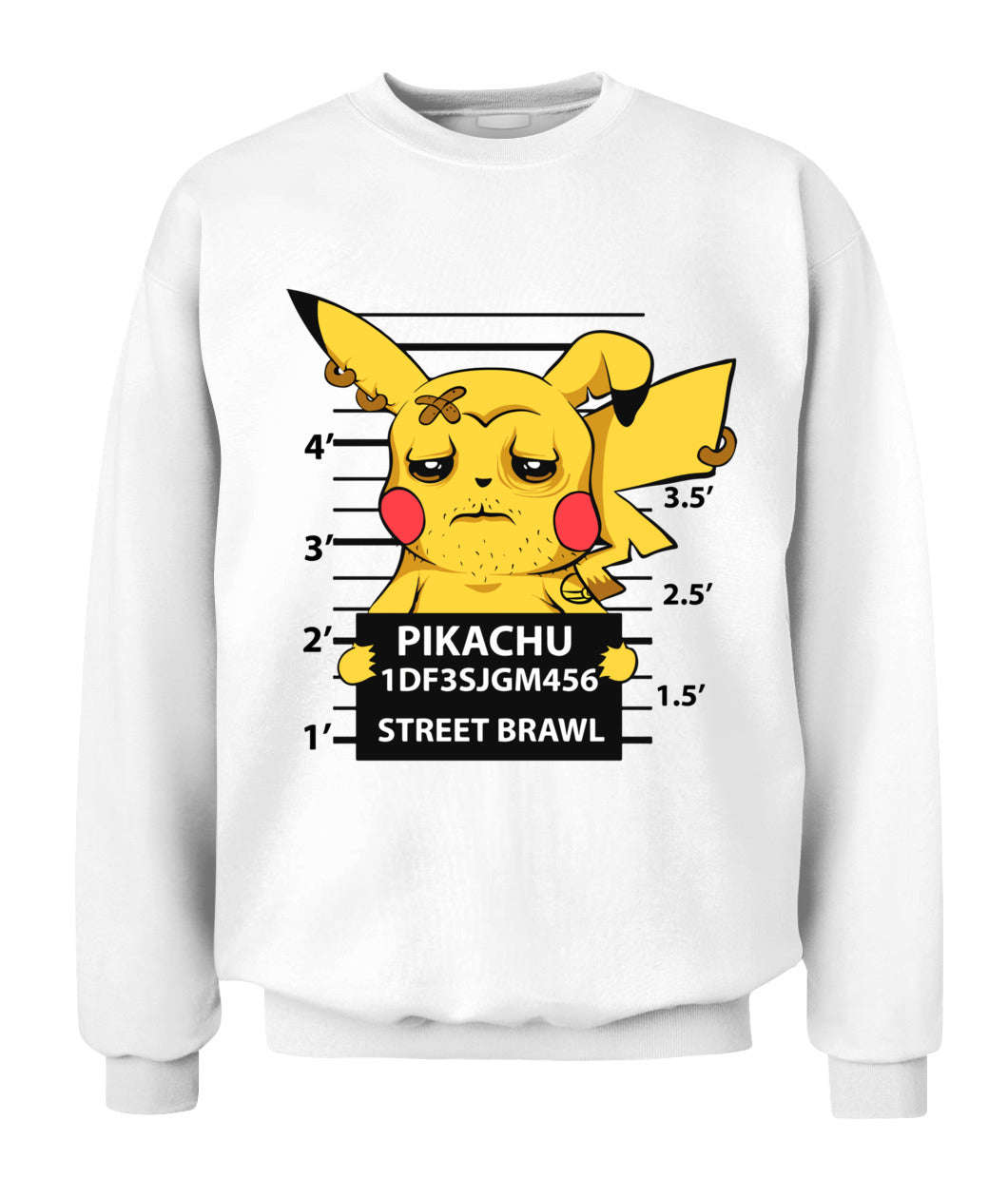 Pikachu Criminal Custom Graphic Apparel