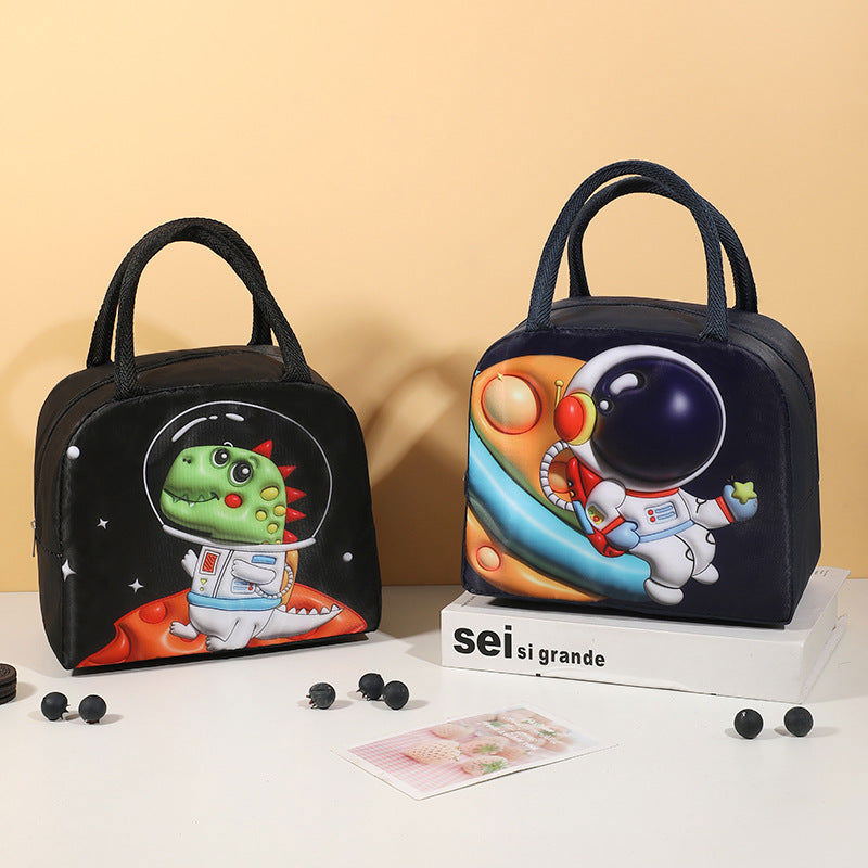 Wholesale Large Capacity 3D Pattern Cartoon Lunch Bag for Kids