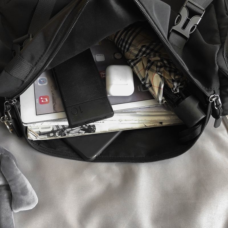 Lkblock Japanese Functional Nylon Sling Bag for Women - Large Capacity Casual Crossbody Messenger Bag