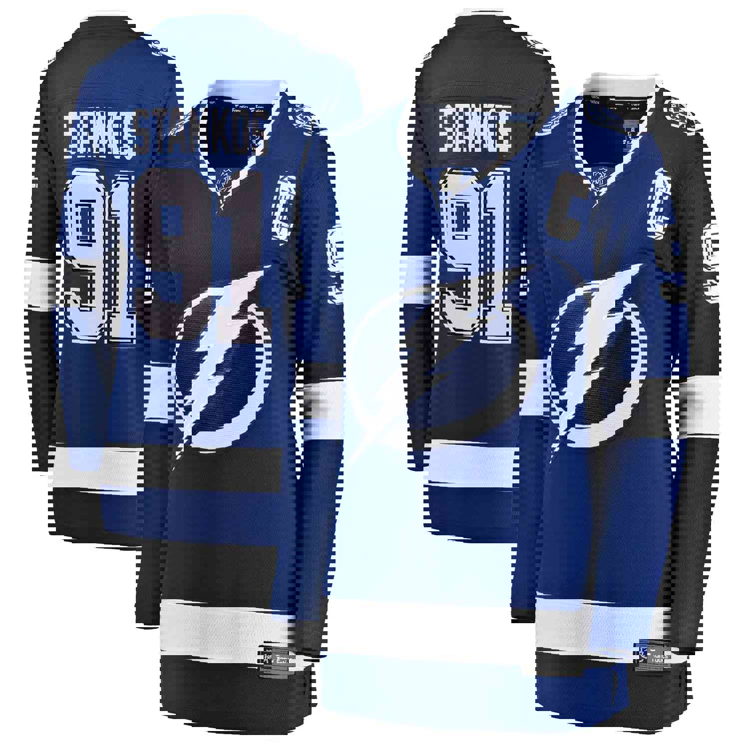 Steven Stamkos Tampa Bay Lightning Fanatics Branded Women's Home Breakaway Player Jersey - Blue