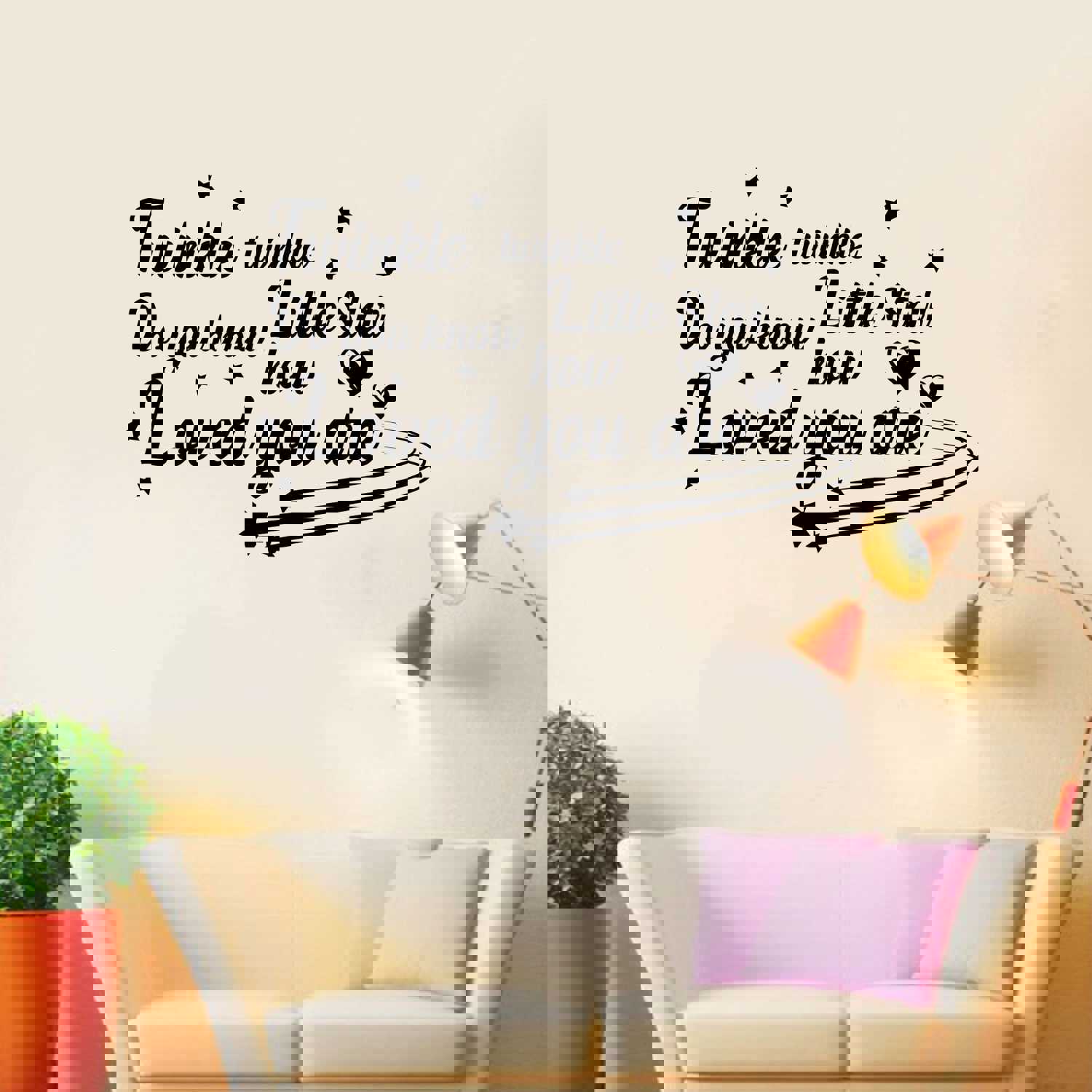 Inspirational Quote Vinyl Wall Sticker Decal - Do You Know How Loved You Are