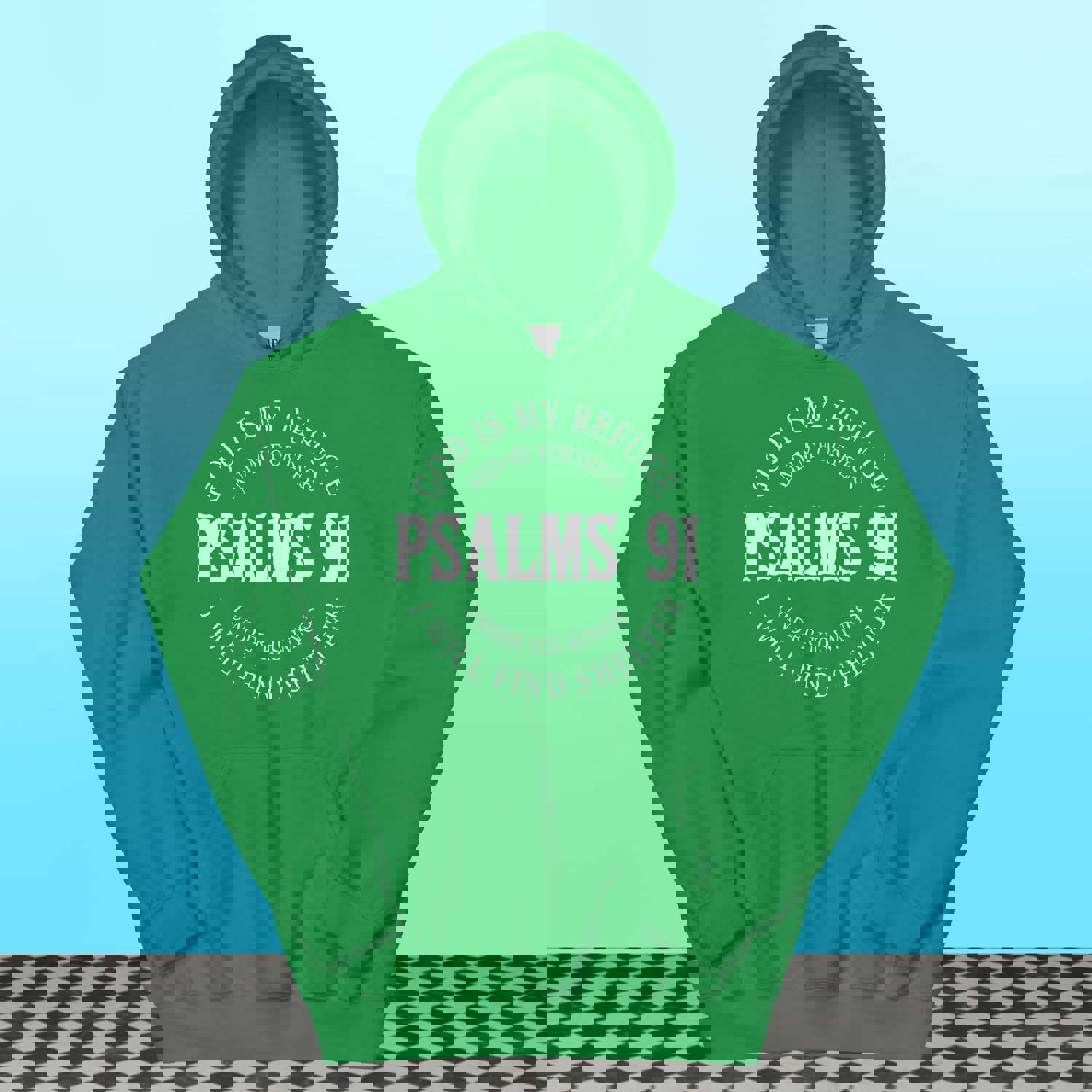 F&H Christian Psalms 91 Hoodie - Soft, Stylish, and Cozy