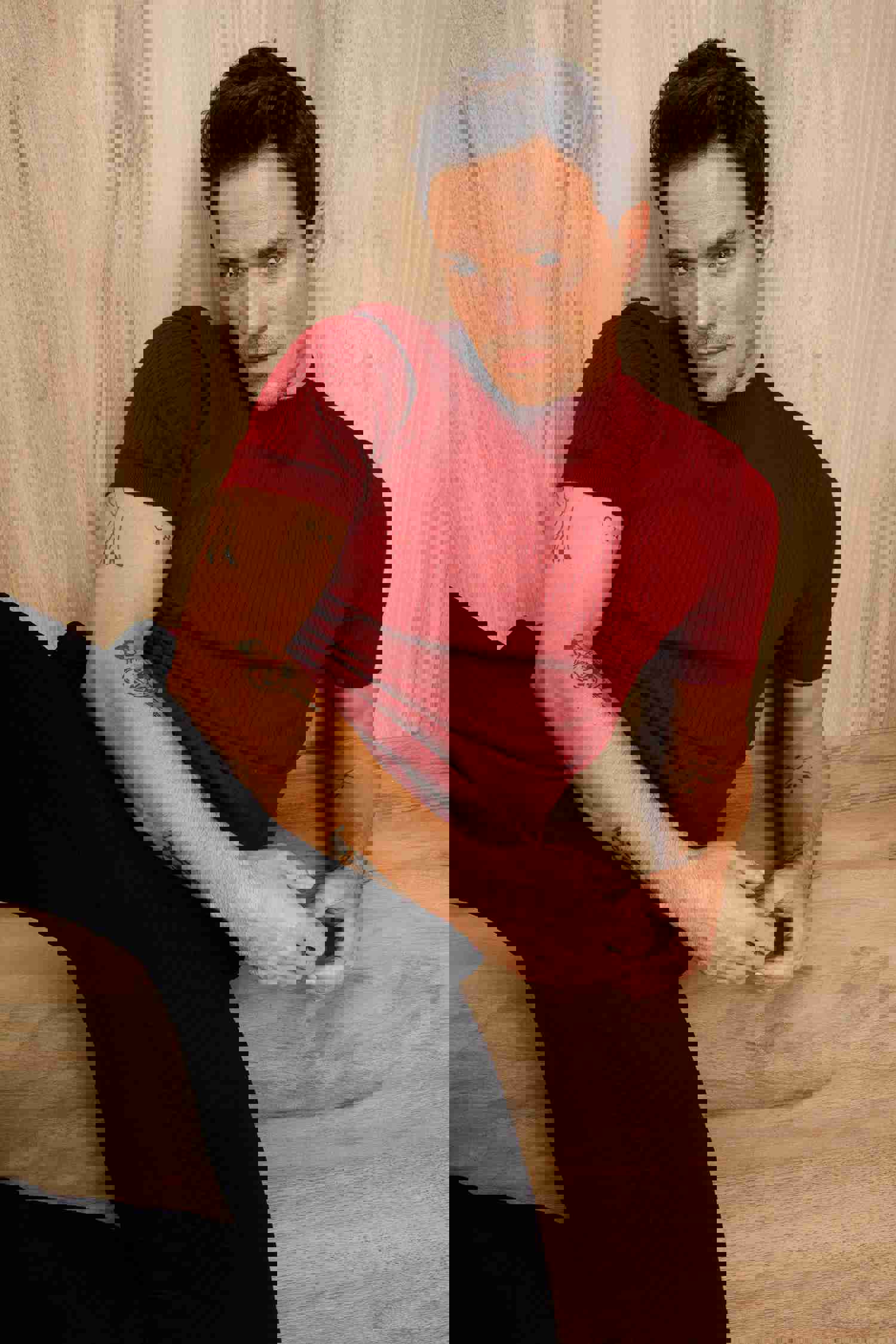 Houston Leather Burgundy Lace-Up Casual Men Boot with Zipper