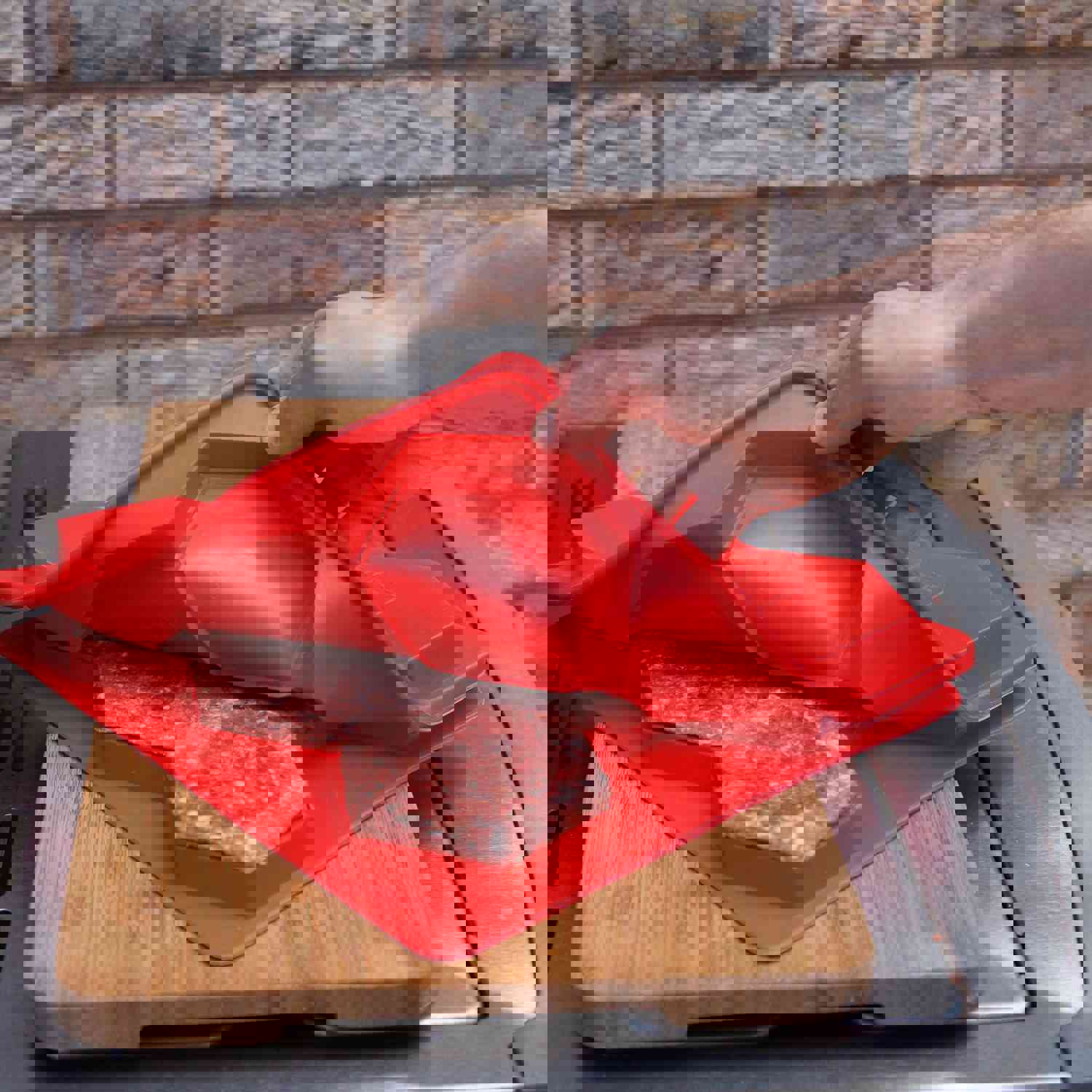 Burger Master® 8-in-1 Burger Press and Freezer Container