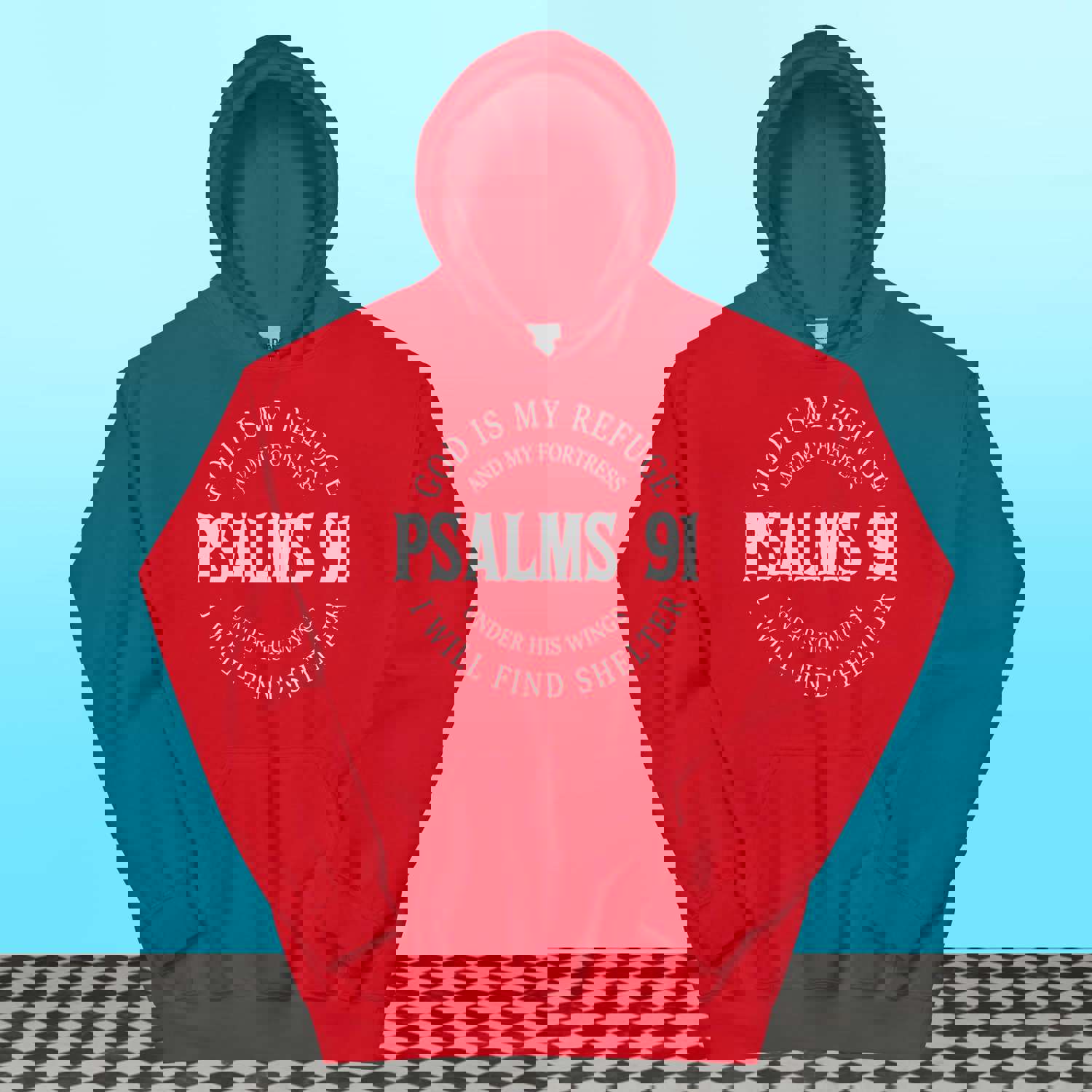 F&H Christian Psalms 91 Hoodie - Soft, Stylish, and Cozy