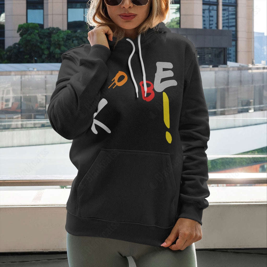 Kobe Letter Basketball Graphic Apparel - Unisex Classic Fit Cotton T-Shirt