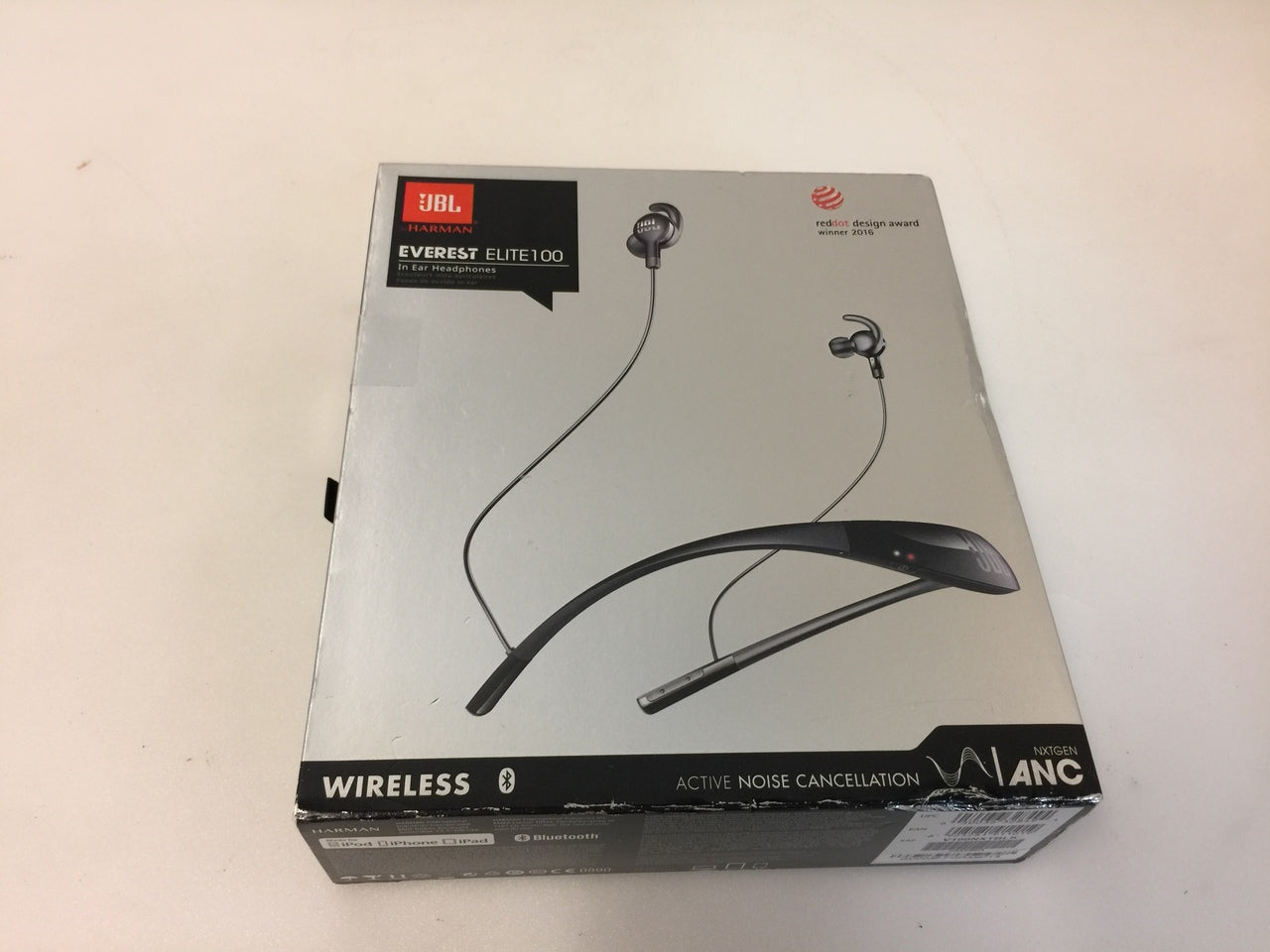 JBL Everest Elite100 NXTGen Noise-Cancelling Bluetooth In-Ear Headphones Black
