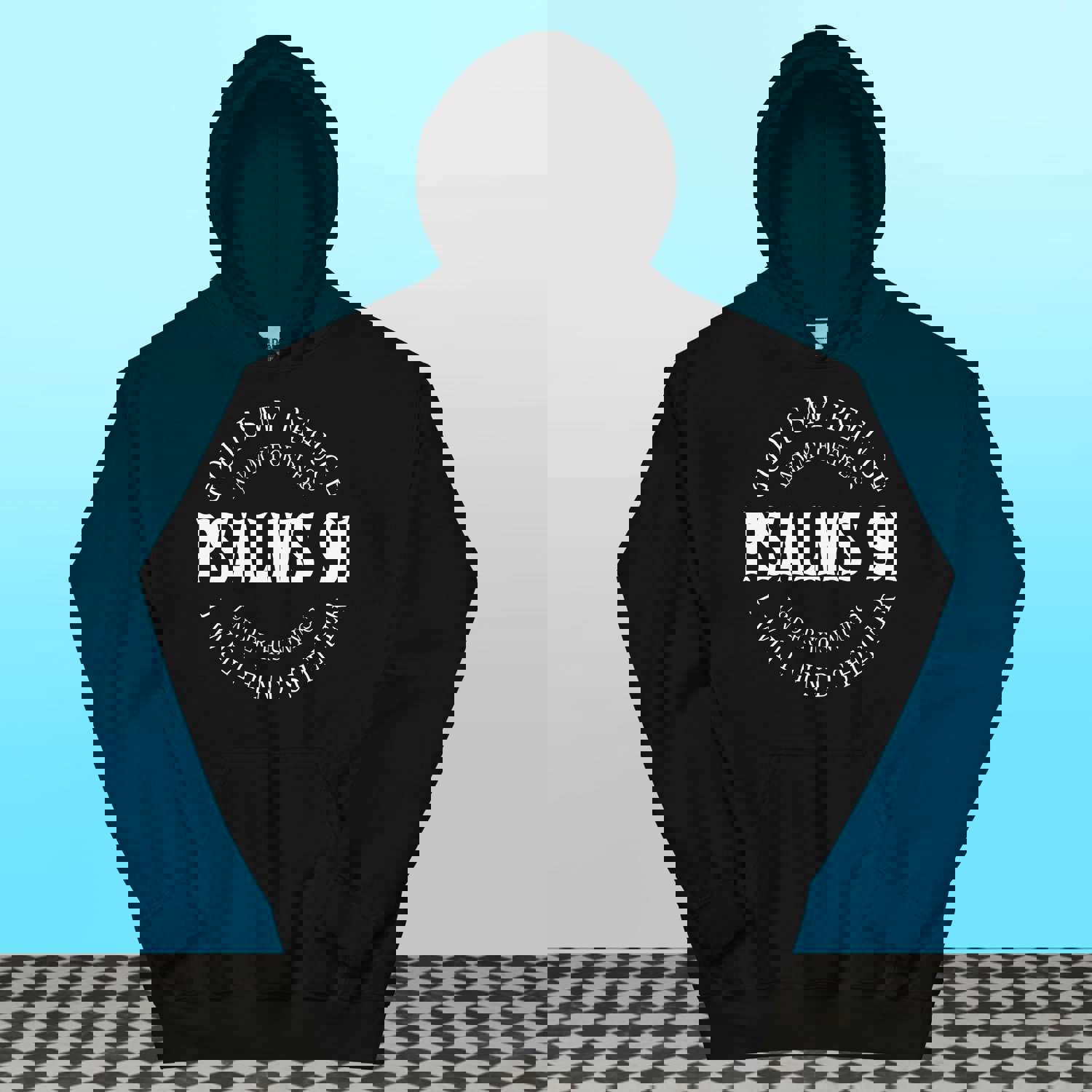 F&H Christian Psalms 91 Hoodie - Soft, Stylish, and Cozy