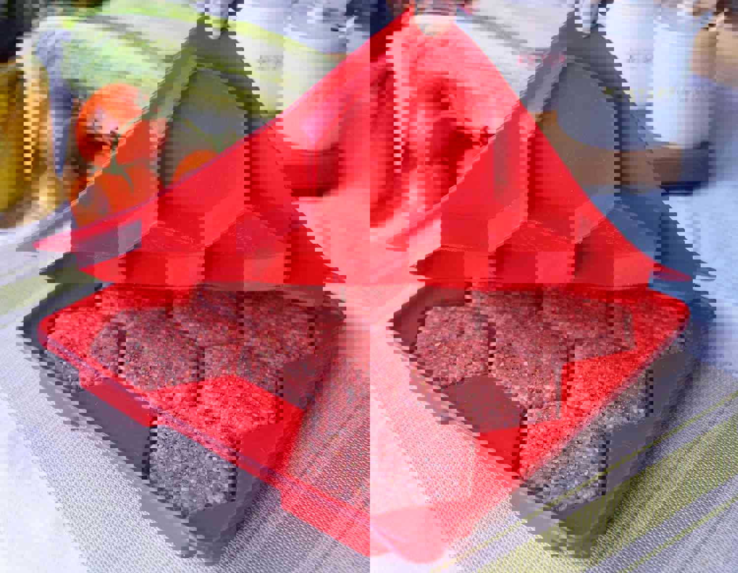 Burger Master® 8-in-1 Burger Press and Freezer Container