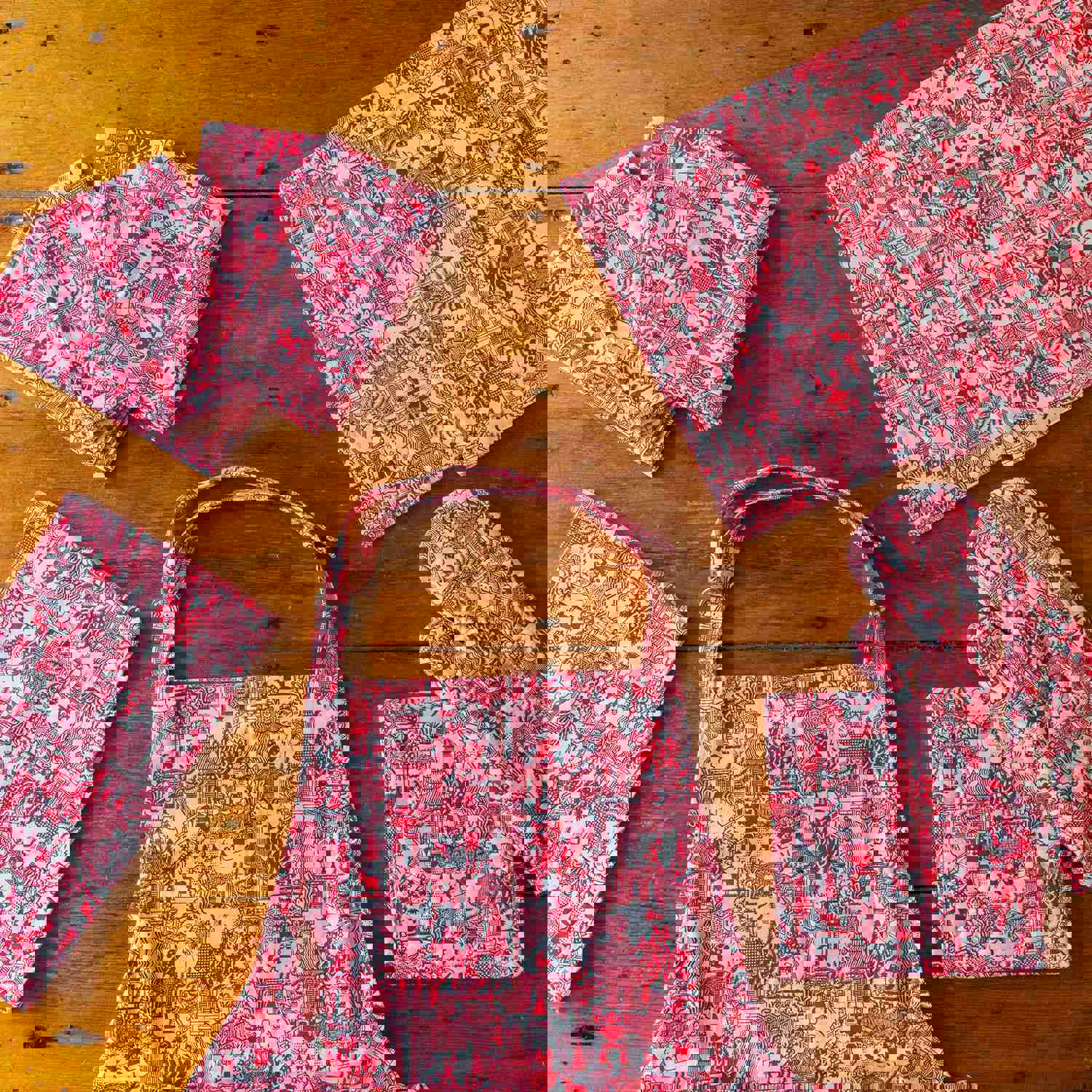 Things Could Be Worse Christmas Kitchen Textiles Set